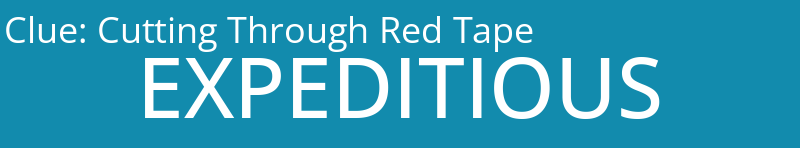 Cutting Through Red Tape