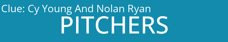 Cy Young And Nolan Ryan