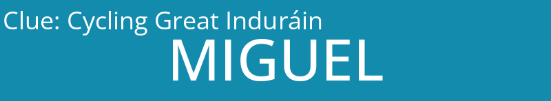 Cycling Great Induráin