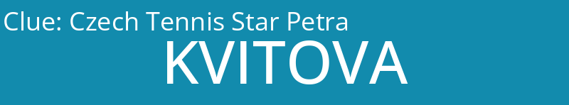 Czech Tennis Star Petra