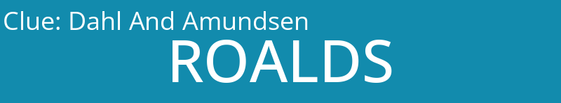 Dahl And Amundsen
