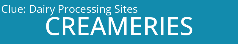 Dairy Processing Sites