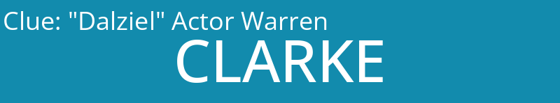 "Dalziel" Actor Warren