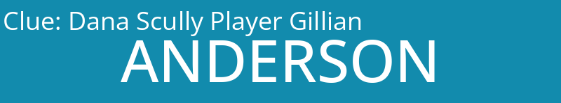 Dana Scully Player Gillian