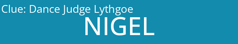 Dance Judge Lythgoe