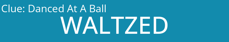 Danced At A Ball