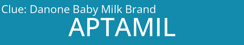 Danone Baby Milk Brand