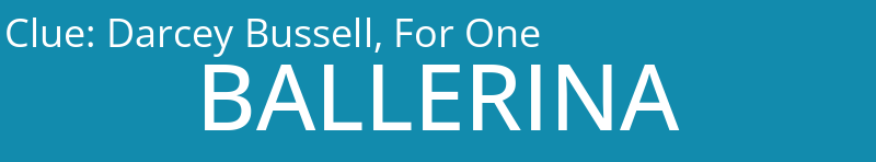 Darcey Bussell, For One