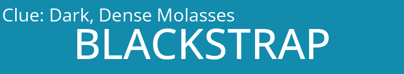 Dark, Dense Molasses