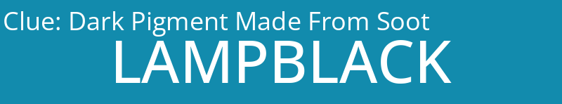 Dark Pigment Made From Soot