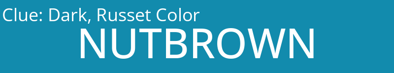 Dark, Russet Color