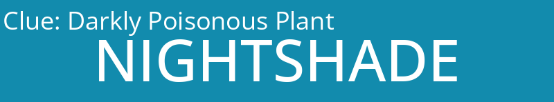 Darkly Poisonous Plant