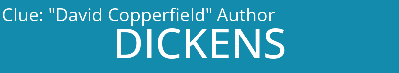 "David Copperfield" Author