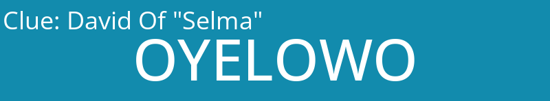 David Of "Selma"