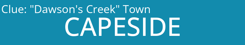 "Dawson's Creek" Town