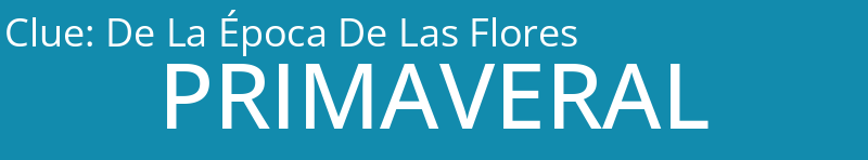 De La Época De Las Flores