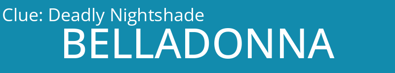 Deadly Nightshade