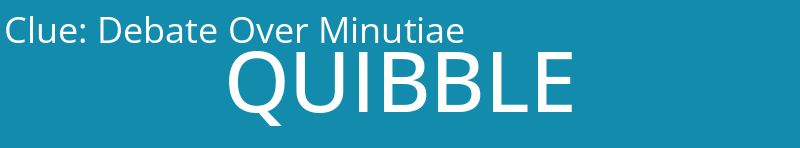 Debate Over Minutiae