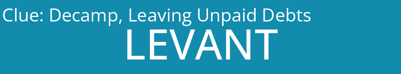 Decamp, Leaving Unpaid Debts