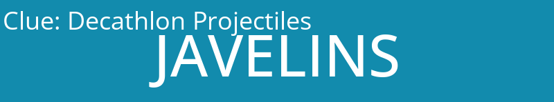 Decathlon Projectiles