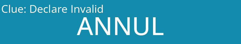 Declare Invalid