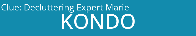 Decluttering Expert Marie