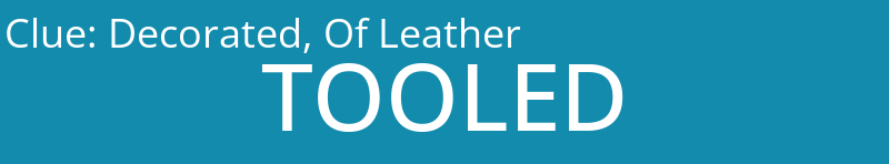 Decorated, Of Leather