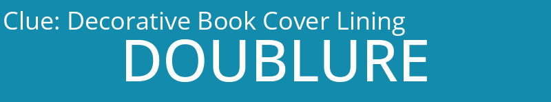 Decorative Book Cover Lining