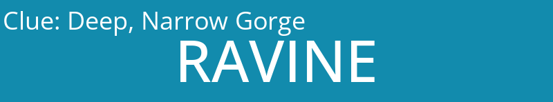 Deep, Narrow Gorge