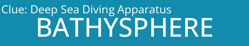 Deep Sea Diving Apparatus