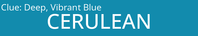 Deep, Vibrant Blue