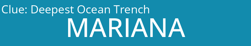 Deepest Ocean Trench