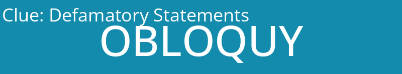 Defamatory Statements