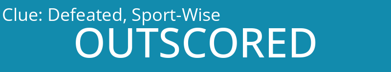 Defeated, Sport-Wise