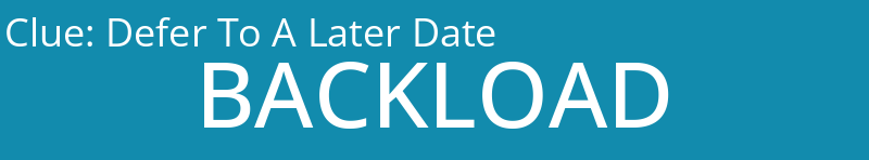 Defer To A Later Date