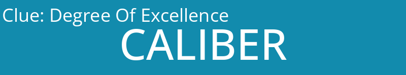 Degree Of Excellence