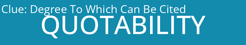 Degree To Which Can Be Cited