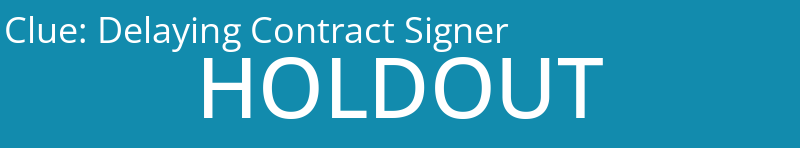 Delaying Contract Signer