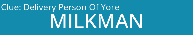 Delivery Person Of Yore