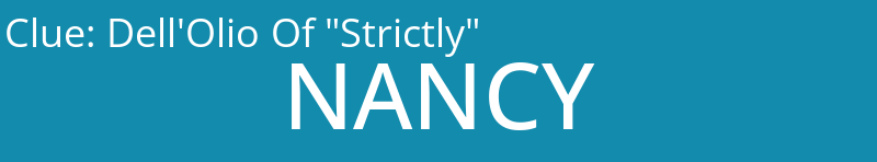 Dell'Olio Of "Strictly"