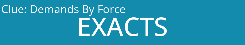 Demands By Force