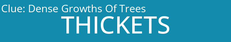 Dense Growths Of Trees