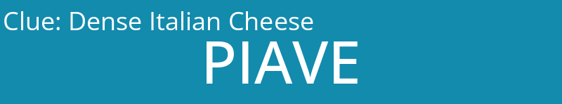 Dense Italian Cheese