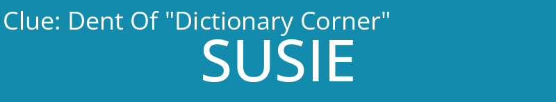 Dent Of "Dictionary Corner"