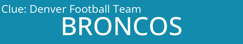 Denver Football Team