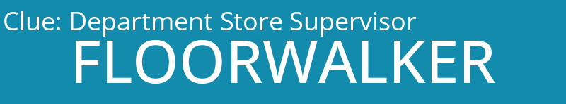 Department Store Supervisor