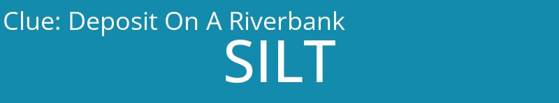 Deposit On A Riverbank