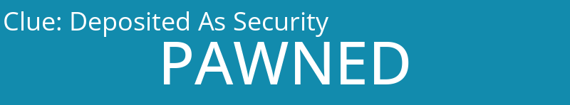 Deposited As Security