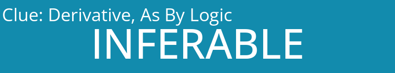 Derivative, As By Logic