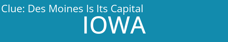 Des Moines Is Its Capital
